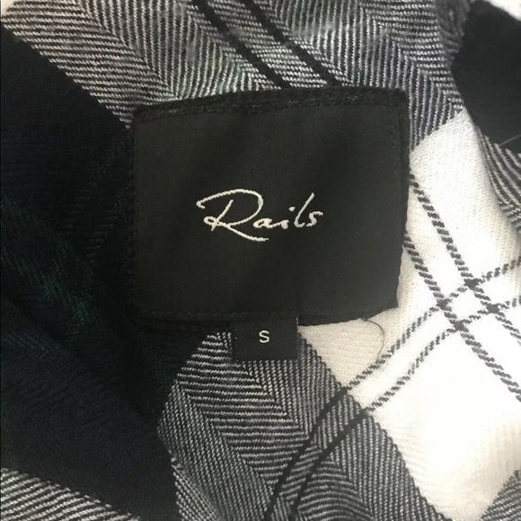 Rails Midnight Pine Flannel Small - Picture 6 of 8
